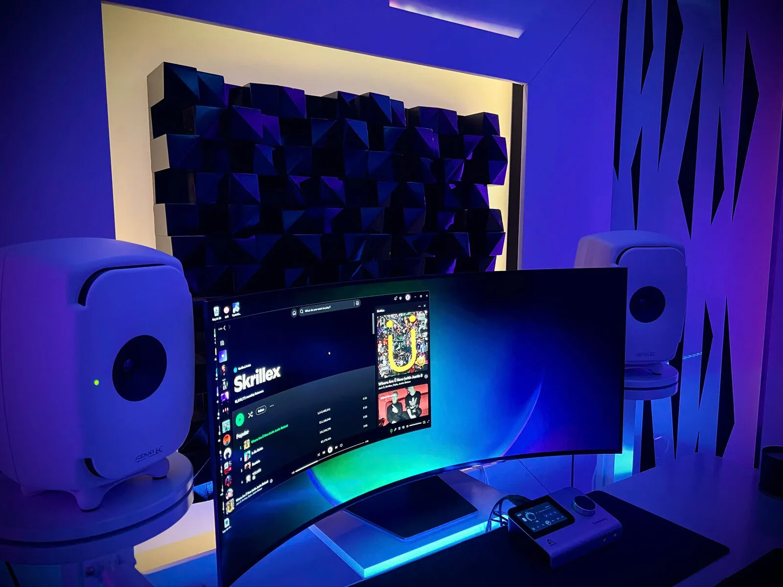 Home studio producer EDM